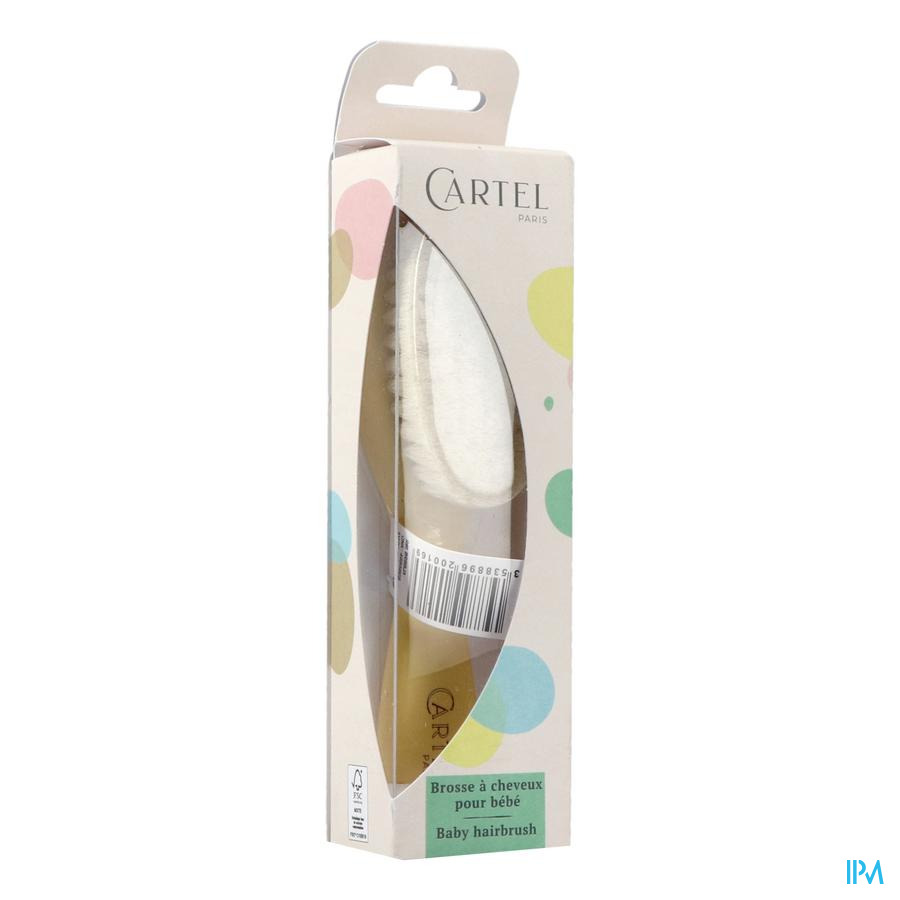 produit VITRY BROSSE A CHEVEUX BEBE JAUNE