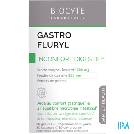 vignette Biocyte Gastrofluryl Gelule 30
