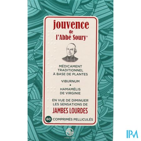 vignette Abbe Soury Jouvence De l'abbe Soury Comprime 60