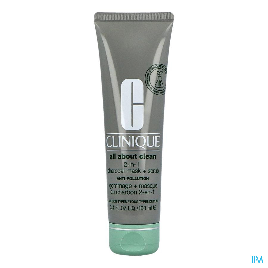 vignette CLINIQUE GOM MASQ CHARBON 100ML