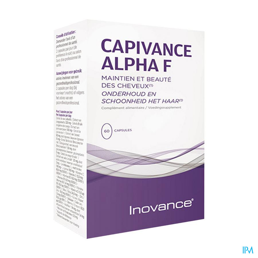 vignette Inovance Capivance Alpha F Capsule 60