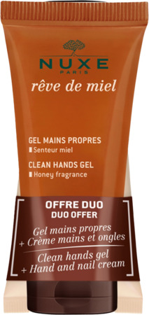 produit Nuxe Reve De Miel Gel Mains Propres +creme 30ml X2