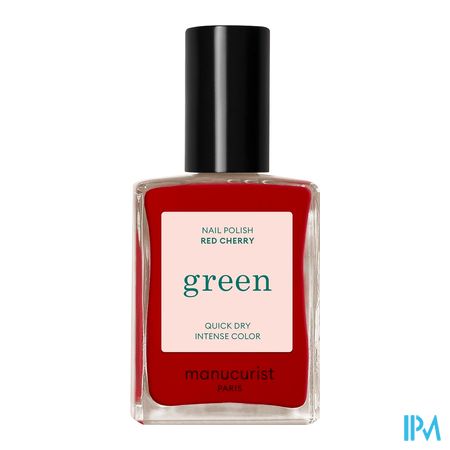 vignette Manucurist Green Vernis A Ongles Red Cherry 15ml