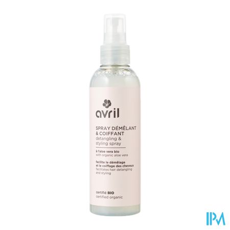 produit Avril Spray Demelant Coiffant Certifie Bio 200ml