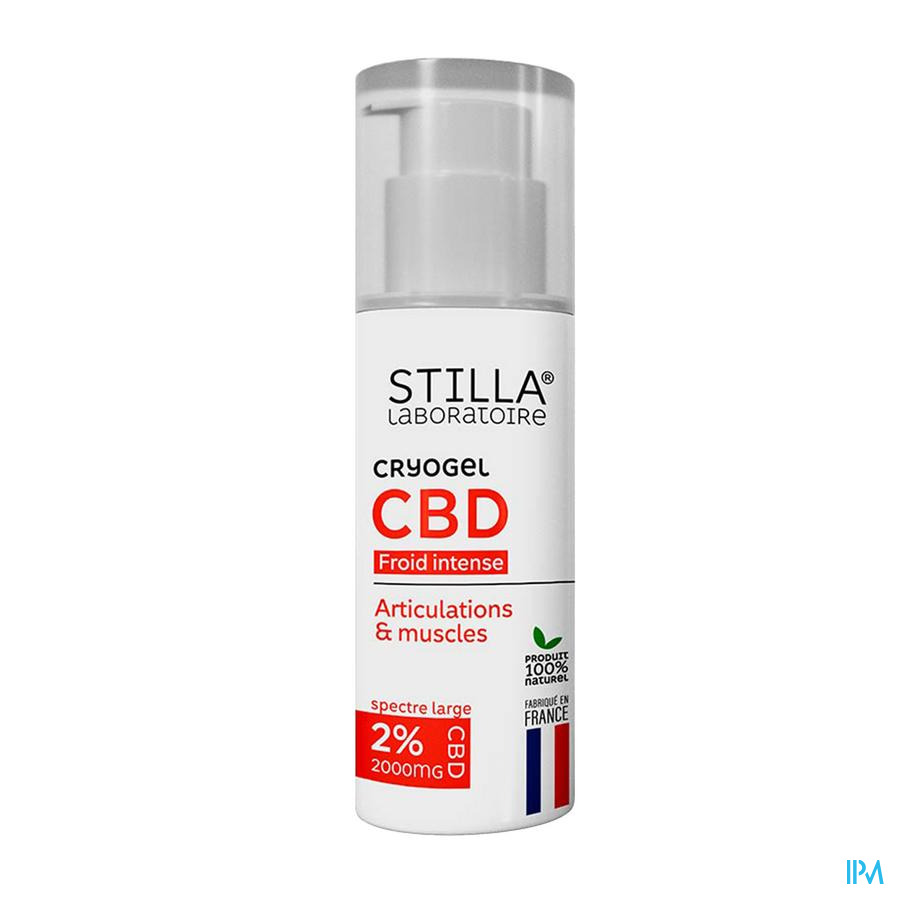 vignette STILLA CRYOGEL CBD 2% 100ML