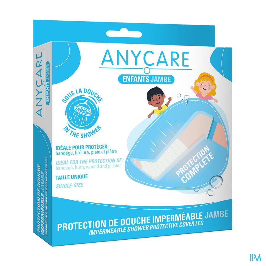 vignette Anycare Protection De Douche Pour Enfant Et Pour Jambes