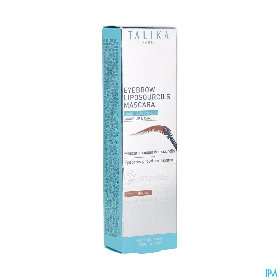 vignette TALIKA LIPOSOURCILS MASCARA BRUN 5ML