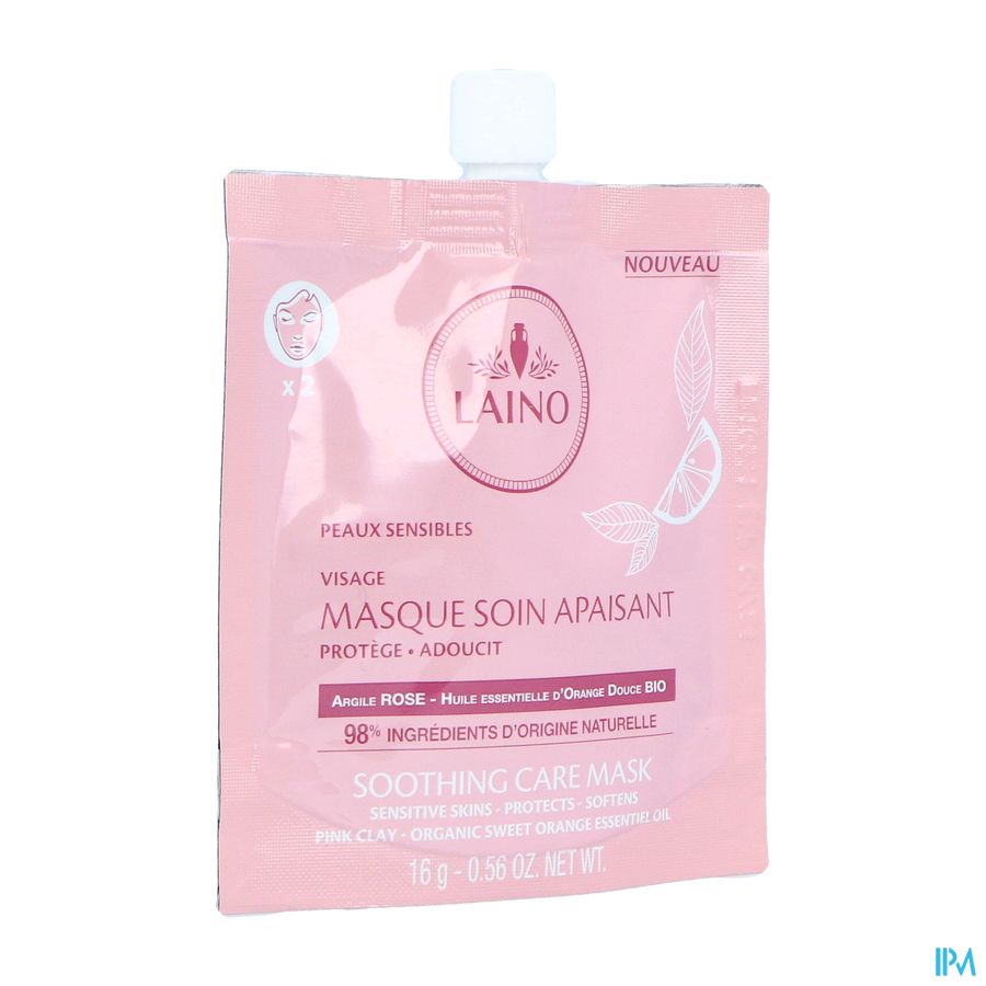vignette Laino Masque Soin Apaisant 16g
