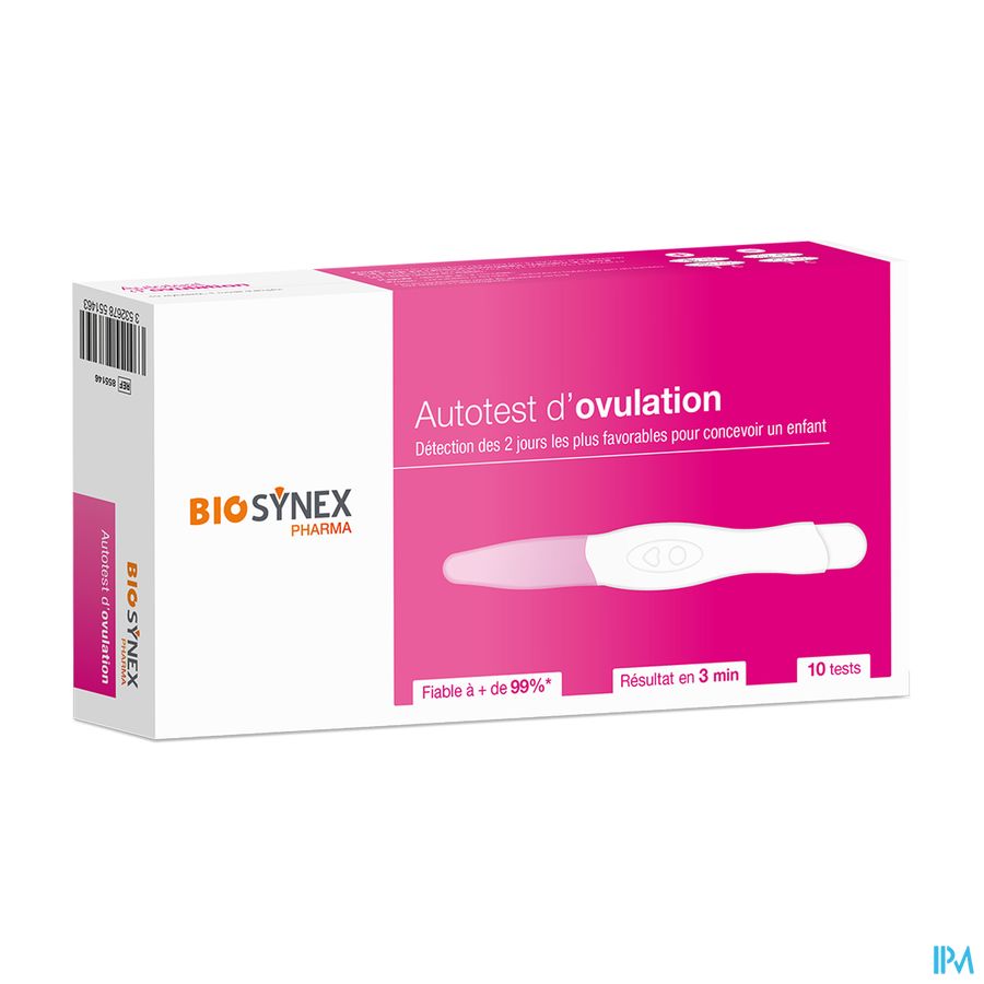 vignette EXACTO TEST D'OVULATION 10 TESTS