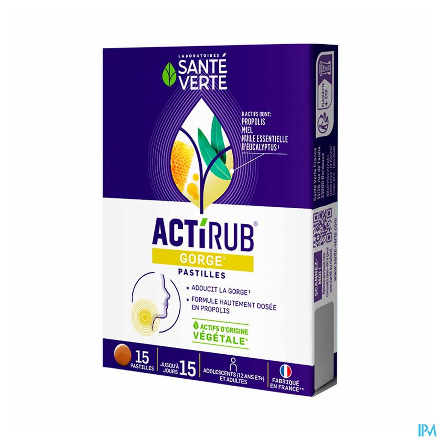 produit SV ACTIRUB PASTILLES 15U