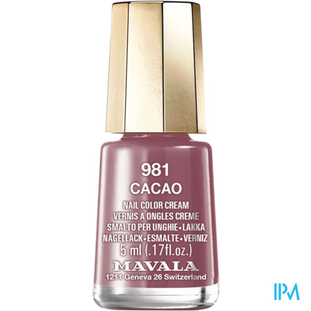 vignette Mavala Vernis A Ongles Mini Color&#039;s Cacao 5ml
