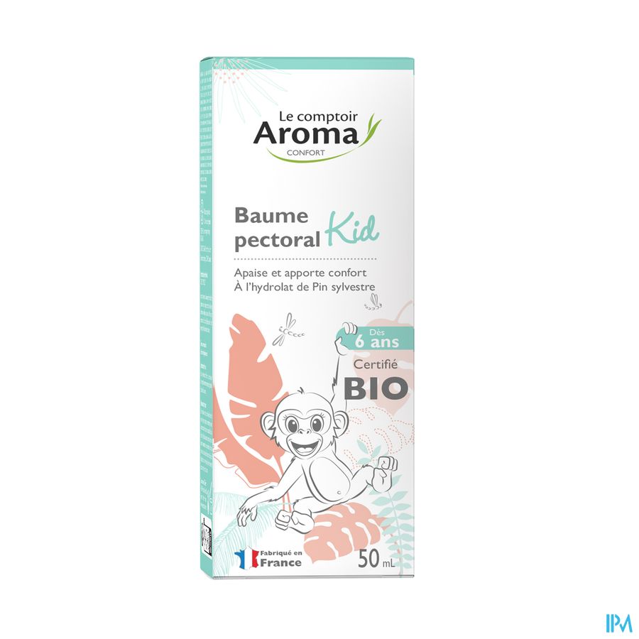 vignette Le Comptoir Aroma Baume Pectoral Kid 50ml