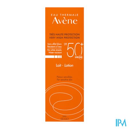 vignette AVENE SOL SPF50+ LAIT 100ML.