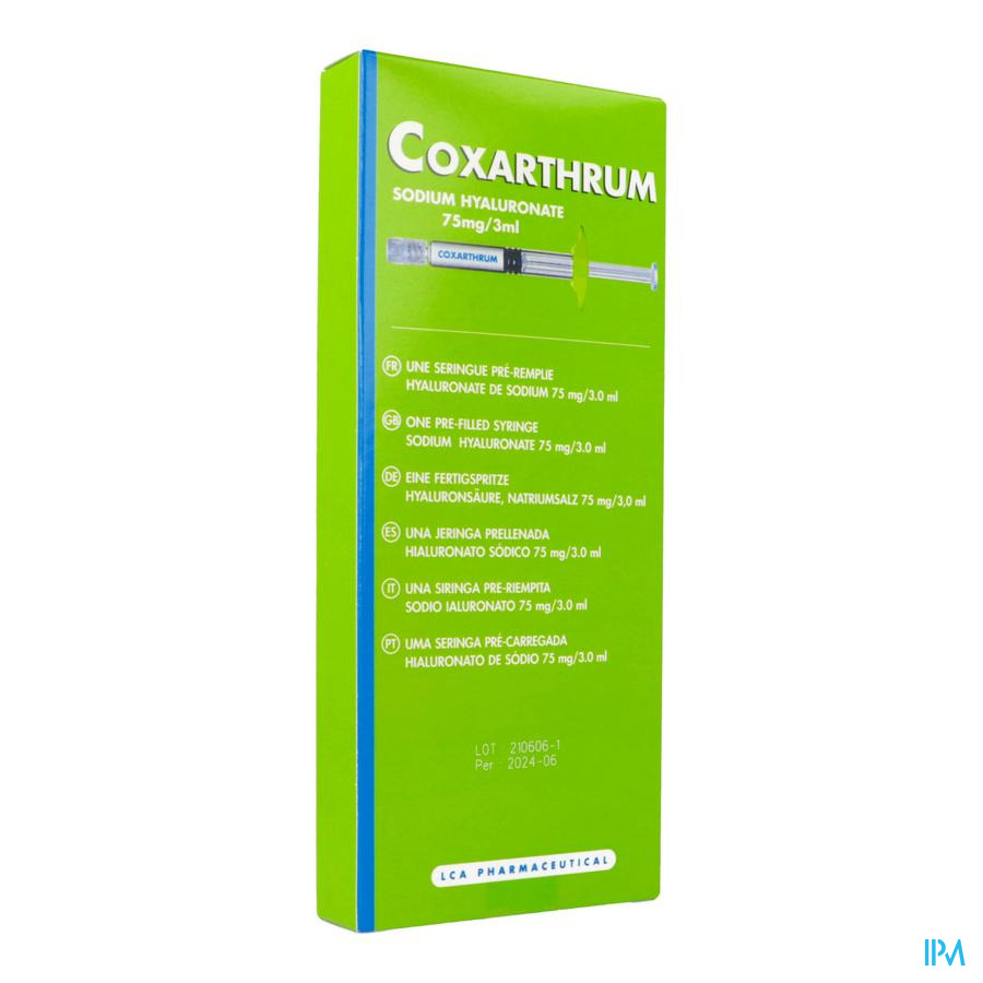 vignette Coxarthrum Gel Injectable Intra Articulaire 3ml