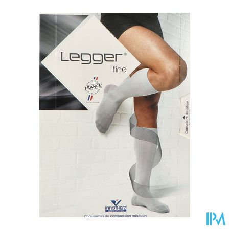 vignette Legger2 Fine Homme Chaussette Noire Normal T1