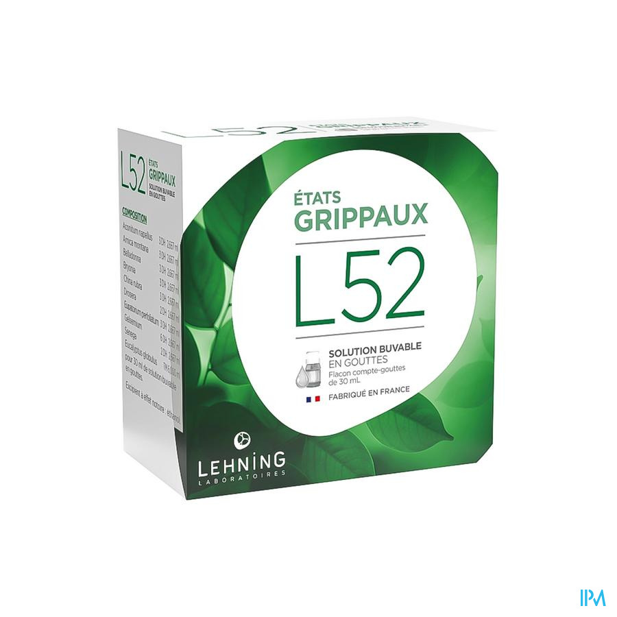 vignette Lehning l 52 Solution Buvable 30ml