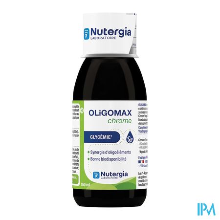 vignette Nutergia Oligomax Chrome Solution Buvable 150ml