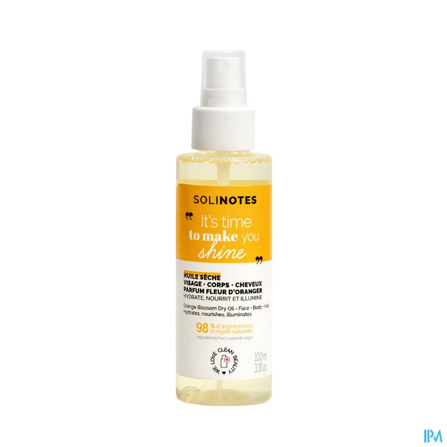 produit SOLINOTES FLEUR D'ORANGER HLE SECHE 100ML