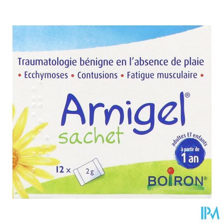 vignette Arnigel Gel Sachet 2g X12