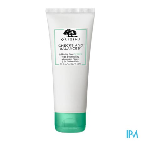 vignette Origins Checks And Balances Polishing Face Scrub With Tourmaline 75ml