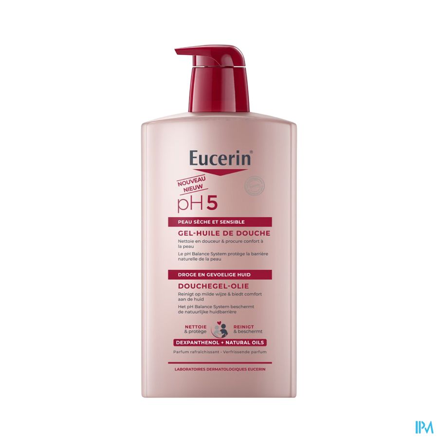 vignette EUCERIN PH5 GEL-HUILE 1L