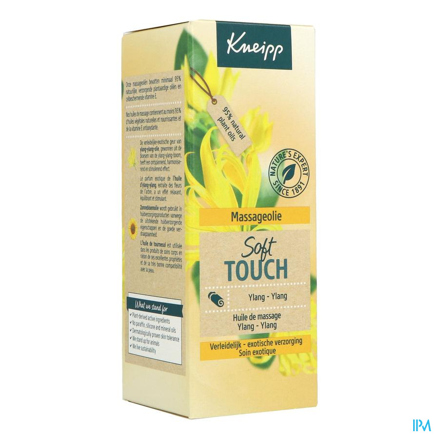 vignette Kneipp Huile De Massage Ylang Ylang Soft Touch100ml