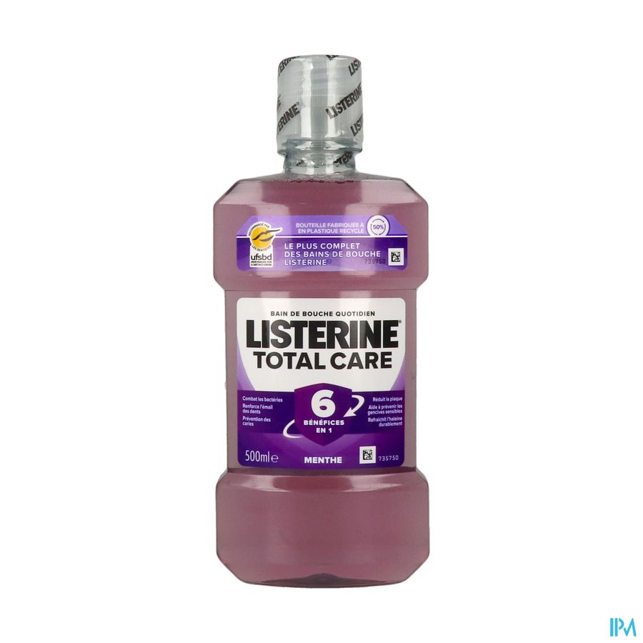 vignette Listerine Total Care Bain De Bouche 500ml