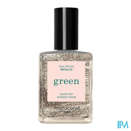 vignette Manucurist Green Vernis A Ongles Metallic 15ml