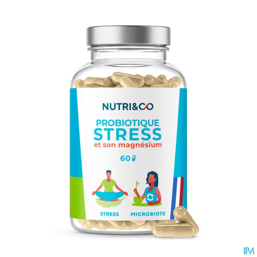 produit NUTRI&CO PROBIOTIQUE STRESS GELU60