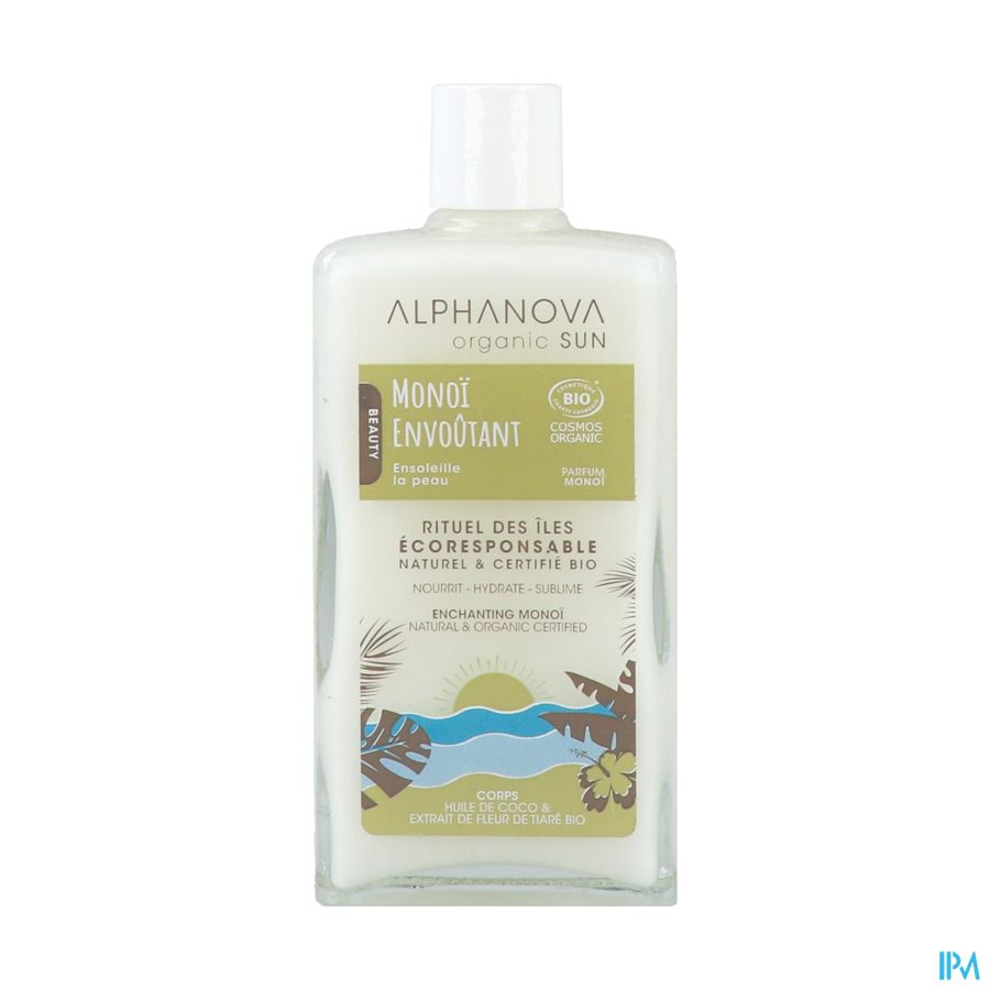 produit ALPHANOVA MONOI ENVOUTANT BIO 100ML