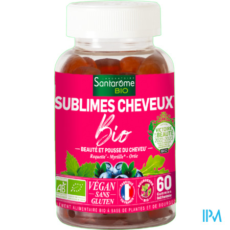 vignette Santarome Sublimes Cheveux Ongles Gummies 60