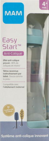 vignette Mam Biberon Easy Start Anticolique Nature Aqua Debit 3 320ml