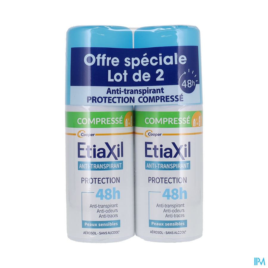 vignette ETIAXIL AT 48H COMPRESSE 100ML L2