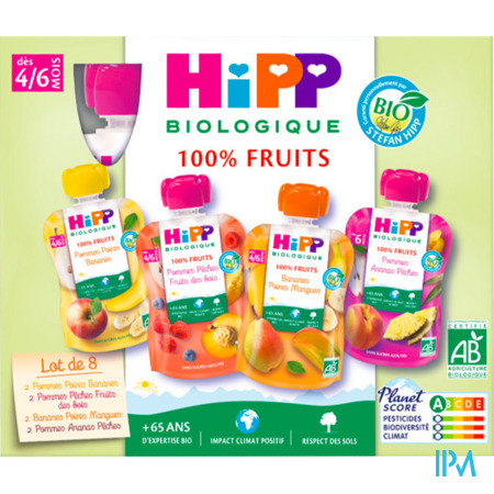 vignette HIPP COMPOTE M PACK +6M GOUR90G 8
