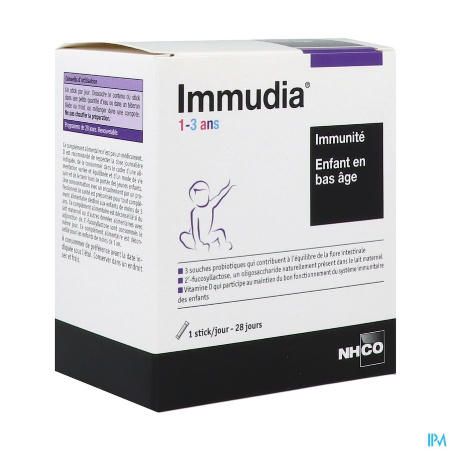 produit NHCO IMMUDIA 1-3 ANS