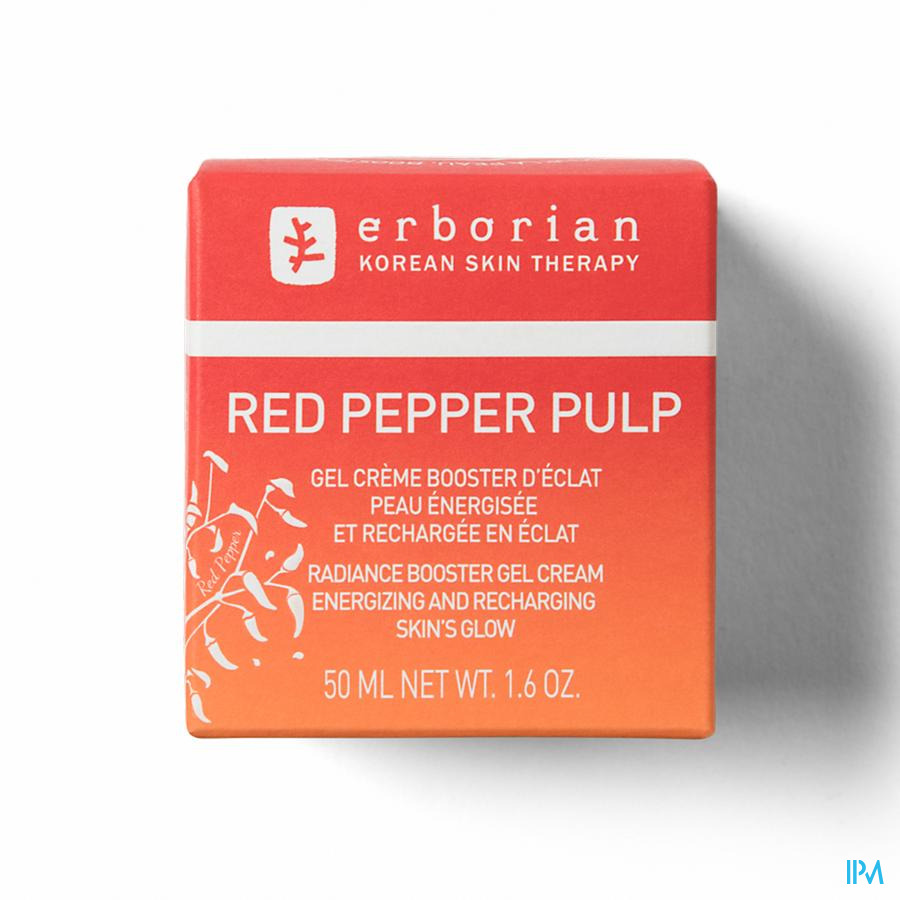 vignette ERBORIAN RED PEPPER PULP GEL CREME 50ML