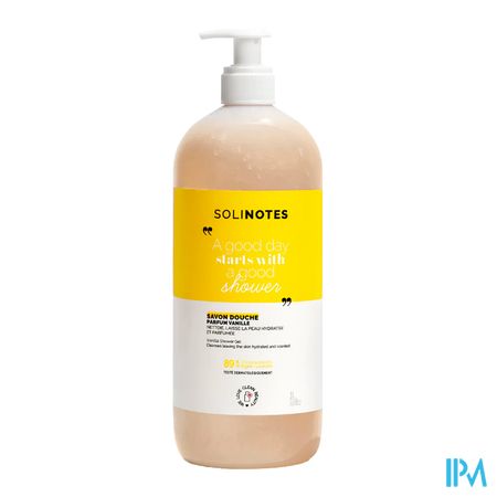 vignette Solinotes Savon Douche Liquide Vanille 1l