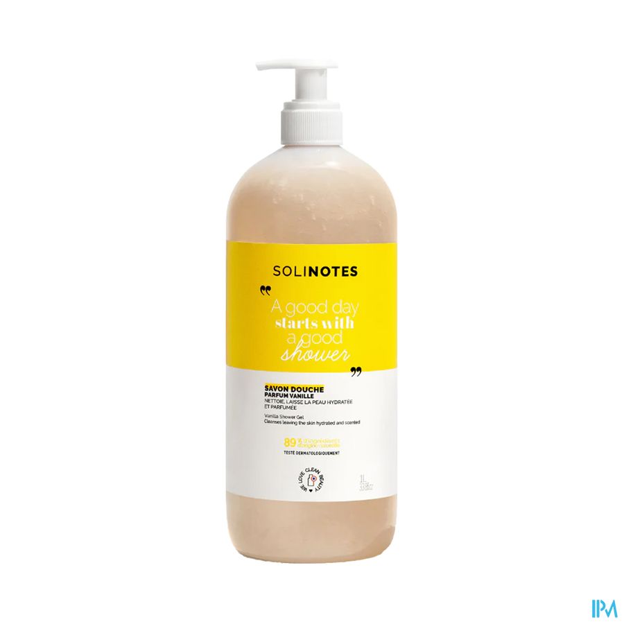 produit SOLINOTES VANILLE SAVON DOUCHE 1L