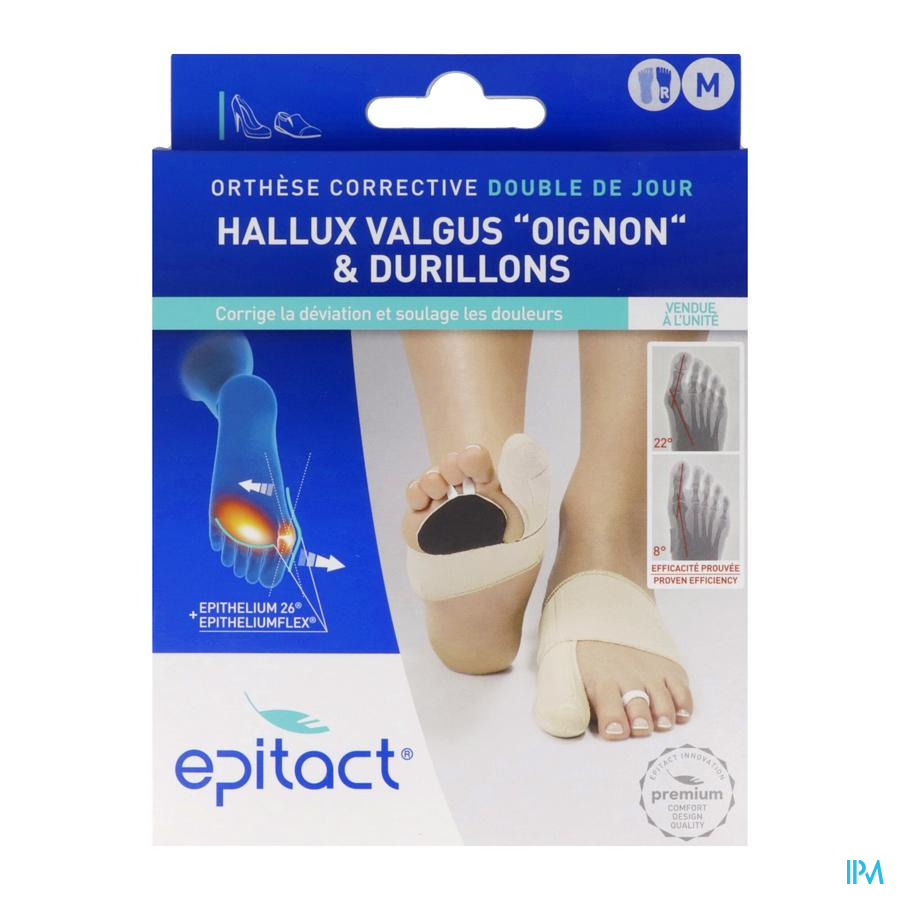 vignette Epitact Orthese Corrective Double Droit Jour M