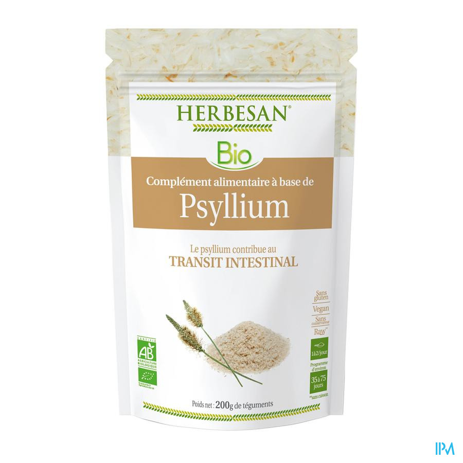 vignette HERBESAN PSYLLIUM BLD BIO TEGUMENTS 200G