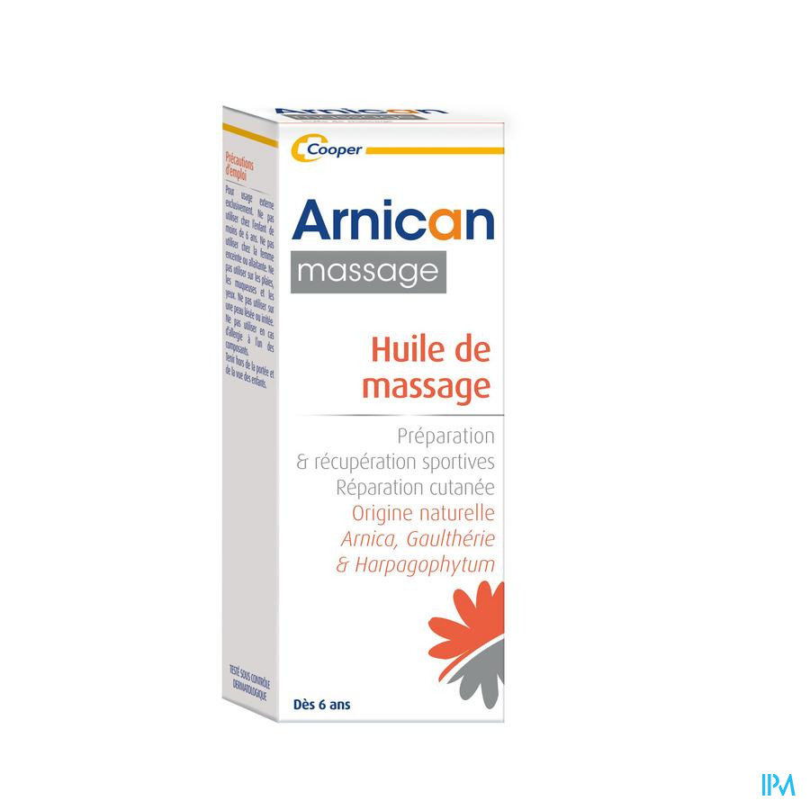 vignette Cooper Arnican Huile De Massage 150ml