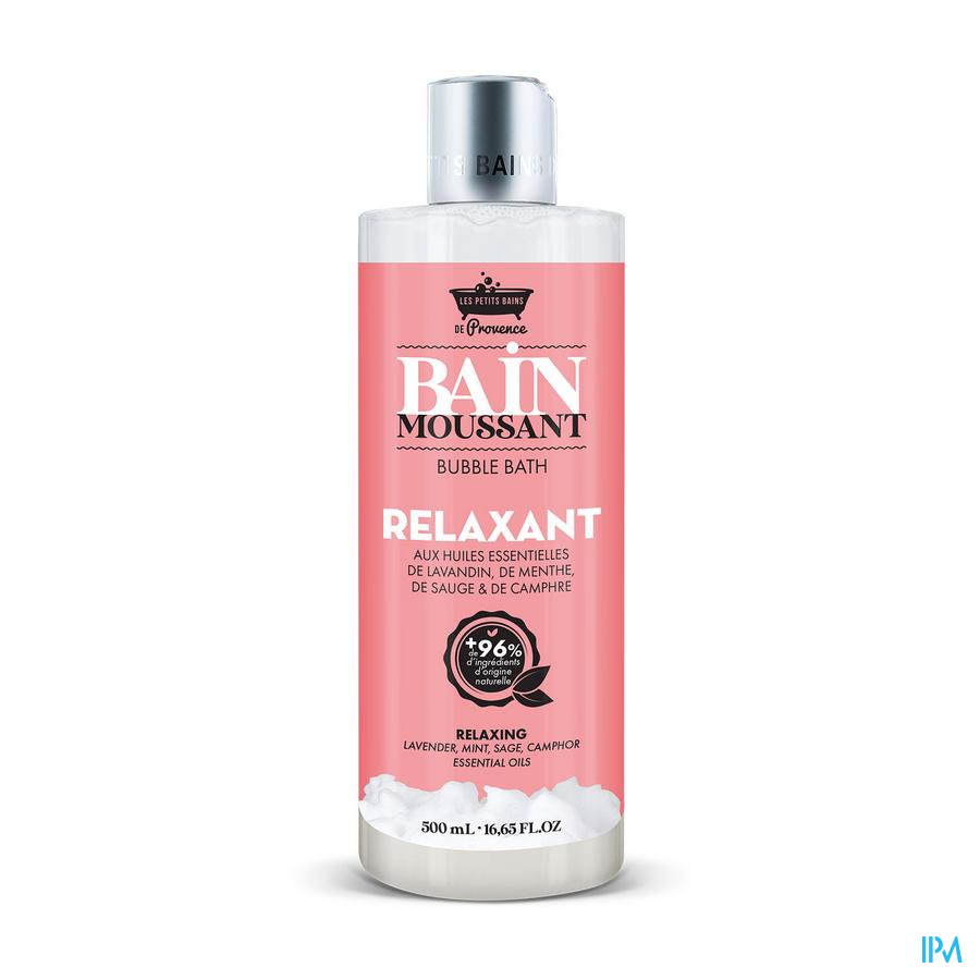 vignette Les Petits Bains De Provence Bain Moussant Gel Douche 2en1 Relaxant 500ml