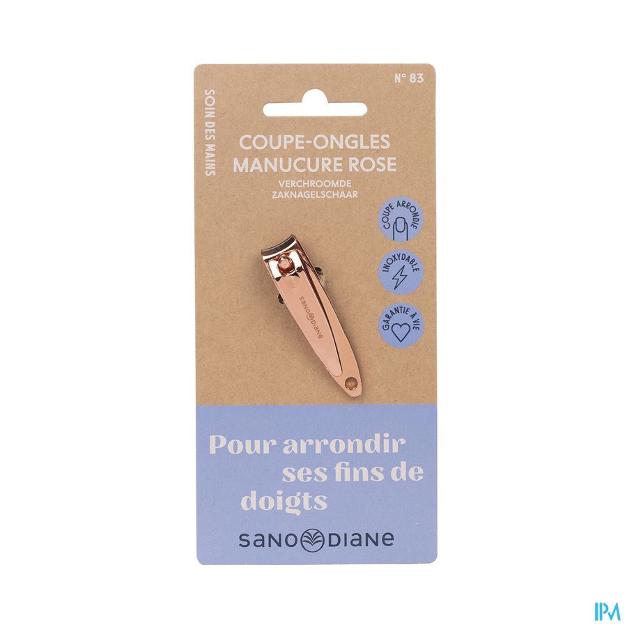 produit SANODIANE 83 COUPE ONGLE MANUCURE ROSE