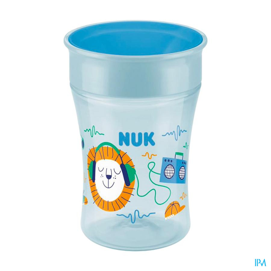 vignette Nuk Tasse Magic Cup 360 Silicone Mixte 8m+