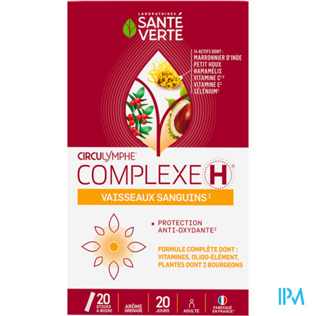 produit SV CIRCULYMPHE CPLX H 20STICKS
