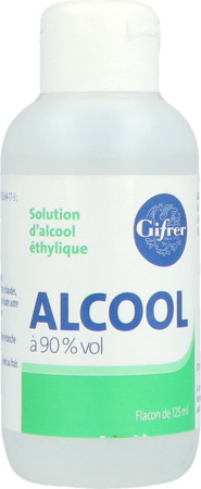 produit GIFRER ALCOOL 90C ETHYL  125ML