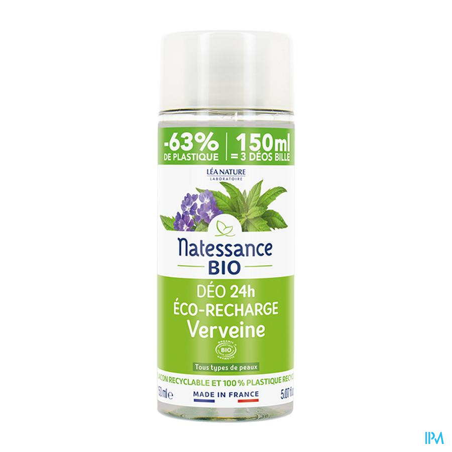 produit NATESSANCE RECH DEO VERVEINE BIO 150ML