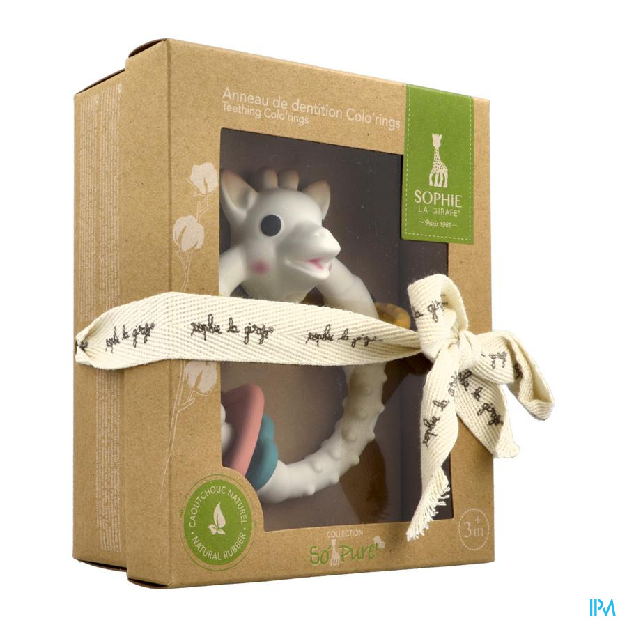 vignette ANNEAU DENT COLORING SOPHIE GIRAFE