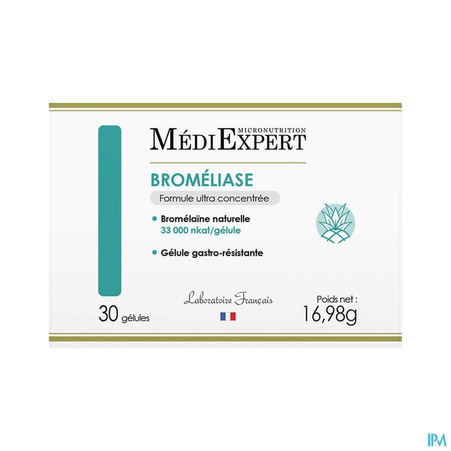 vignette MEDIEXPERT BROMELIASE GELU30