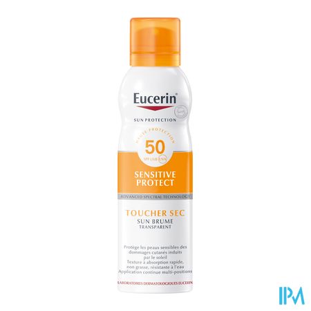 vignette Eucerin Sun Brume Invisible Dry Touch Spf50+ 200ml
